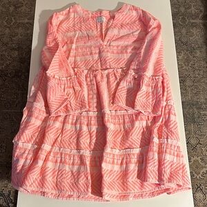Mud Pie Pink Patterned Dress